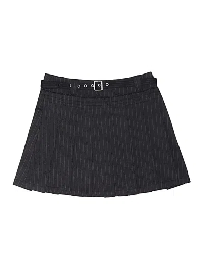 Pre-owned Assorted Brands Skort In Gray