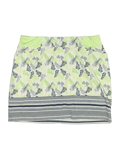 Pre-owned Assorted Brands Skort In Green