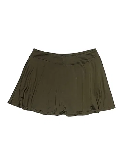 Pre-owned Assorted Brands Skort In Green