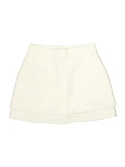 Pre-owned Assorted Brands Skort In Ivory
