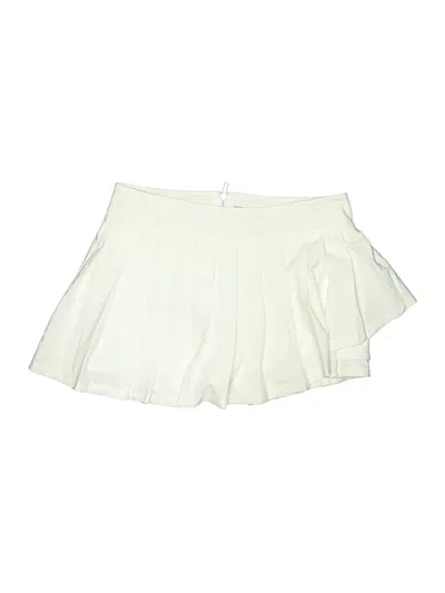 Pre-owned Assorted Brands Skort In Ivory