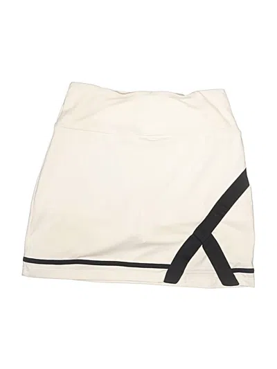 Pre-owned Assorted Brands Skort In Ivory