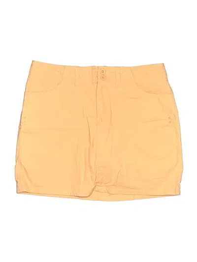 Pre-owned Assorted Brands Skort In Orange