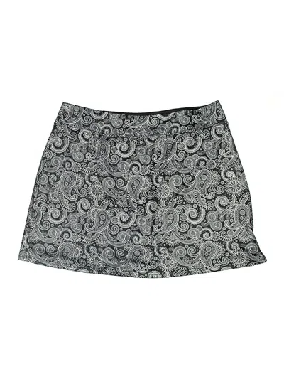 Pre-owned Assorted Brands Skort In Silver