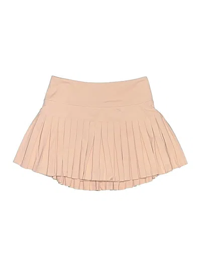 Pre-owned Assorted Brands Skort In Tan
