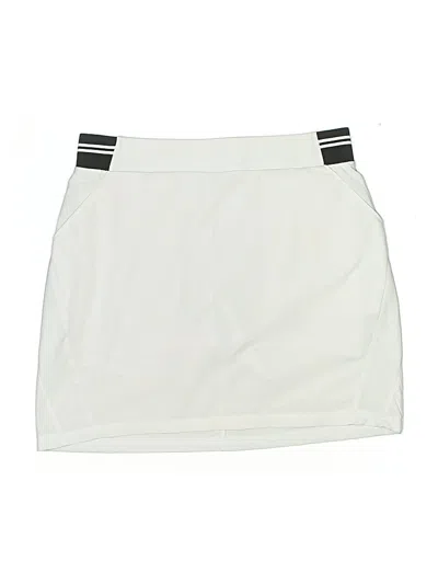 Pre-owned Assorted Brands Skort In White