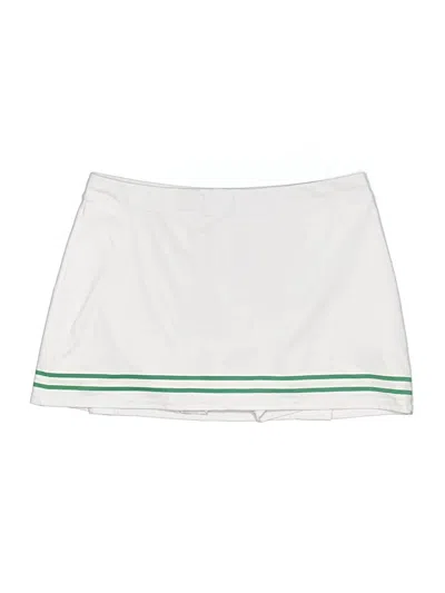 Pre-owned Assorted Brands Skort In White