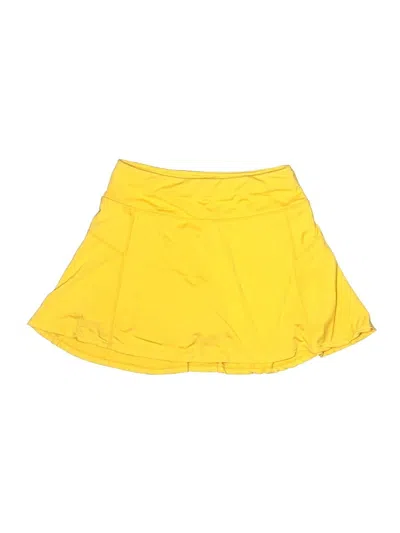 Pre-owned Assorted Brands Skort In Yellow