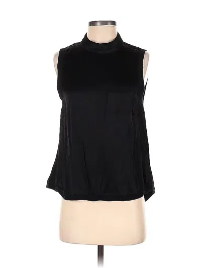 Pre-owned Assorted Brands Sleeveless Blouse In Black