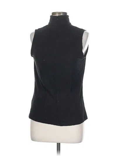 Pre-owned Assorted Brands Sleeveless Blouse In Black