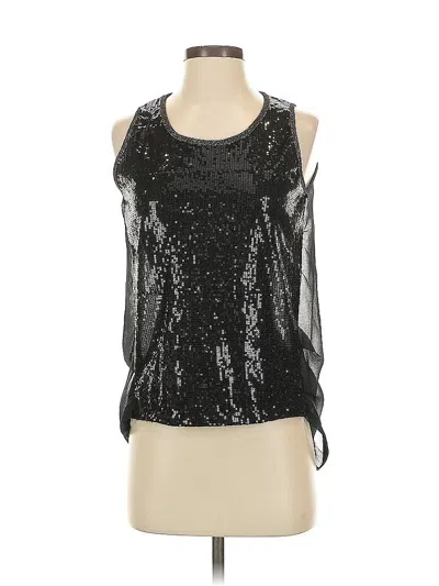 Pre-owned Assorted Brands Sleeveless Blouse In Black