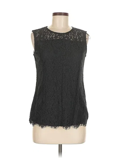 Pre-owned Assorted Brands Sleeveless Blouse In Black