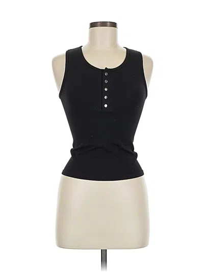 Pre-owned Assorted Brands Sleeveless Blouse In Black
