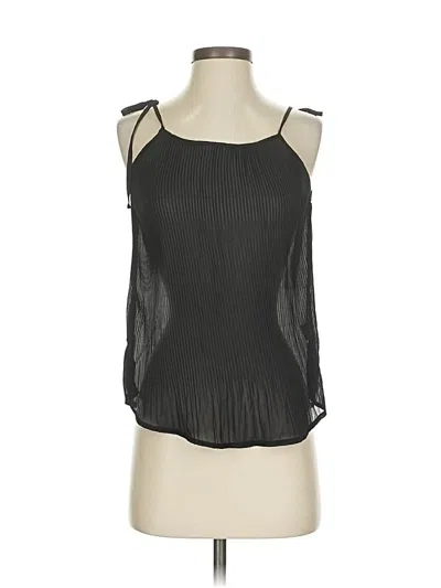 Pre-owned Assorted Brands Sleeveless Blouse In Black