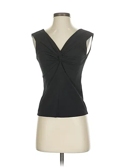 Pre-owned Assorted Brands Sleeveless Blouse In Black