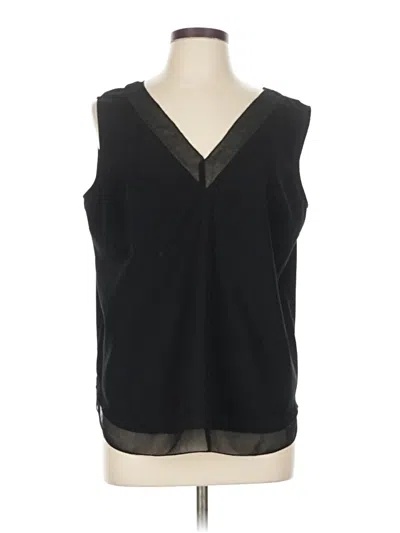 Pre-owned Assorted Brands Sleeveless Blouse In Black