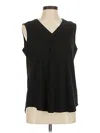 Assorted Brands Sleeveless Blouse In Black