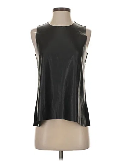 Pre-owned Assorted Brands Sleeveless Blouse In Black