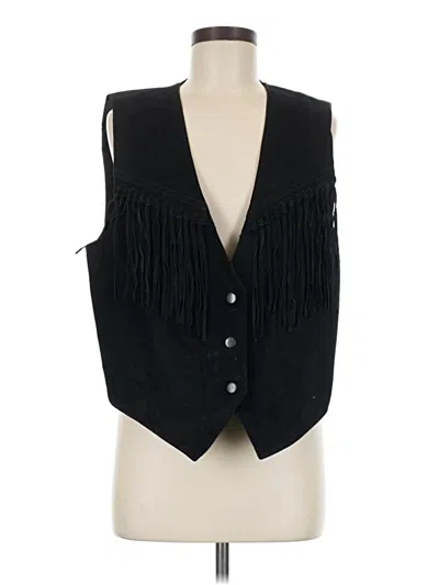 Pre-owned Assorted Brands Sleeveless Blouse In Black