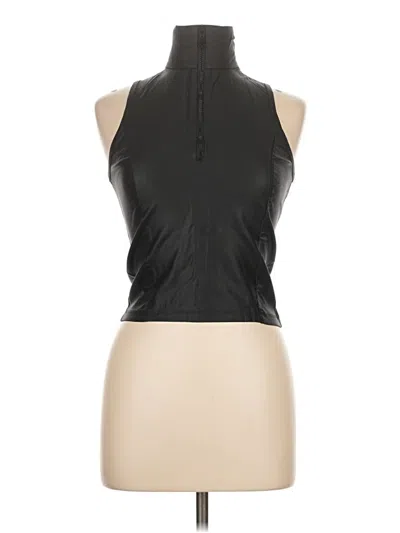Pre-owned Assorted Brands Sleeveless Blouse In Black