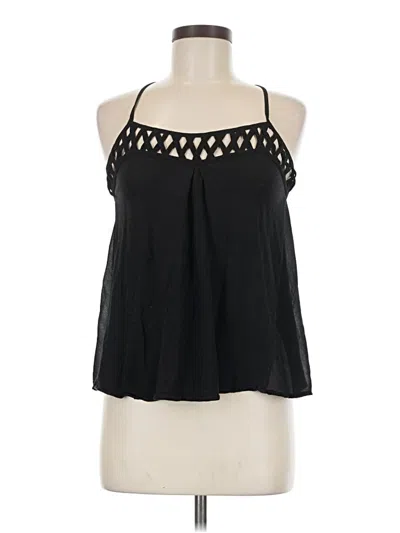 Pre-owned Assorted Brands Sleeveless Blouse In Black