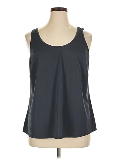 Pre-owned Assorted Brands Sleeveless Blouse In Black