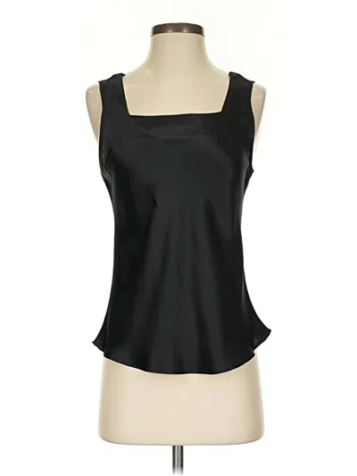 Pre-owned Assorted Brands Sleeveless Blouse In Black