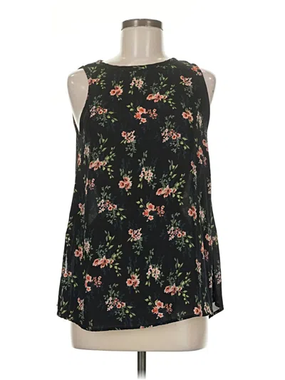 Pre-owned Assorted Brands Sleeveless Blouse In Black