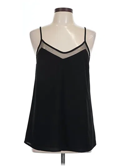 Pre-owned Assorted Brands Sleeveless Blouse In Black