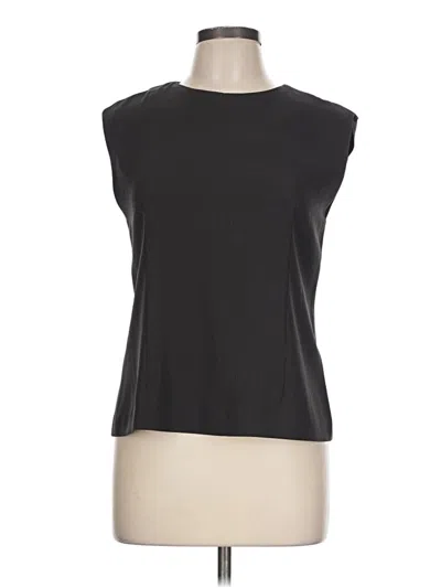 Pre-owned Assorted Brands Sleeveless Blouse In Black