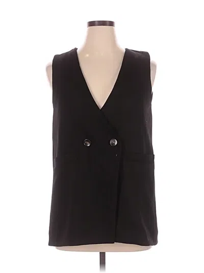 Pre-owned Assorted Brands Sleeveless Blouse In Black