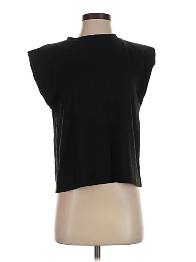 Pre-owned Assorted Brands Sleeveless Blouse In Black