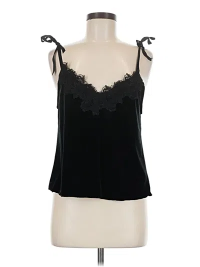 Pre-owned Assorted Brands Sleeveless Blouse In Black