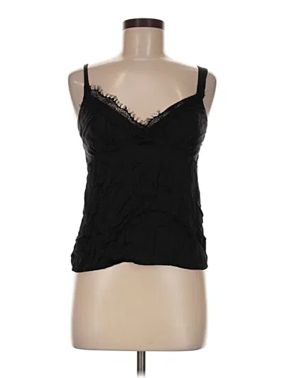 Pre-owned Assorted Brands Sleeveless Blouse In Black