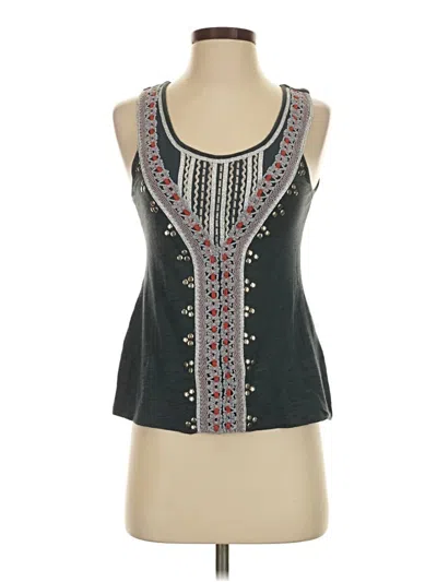 Pre-owned Assorted Brands Sleeveless Blouse In Black