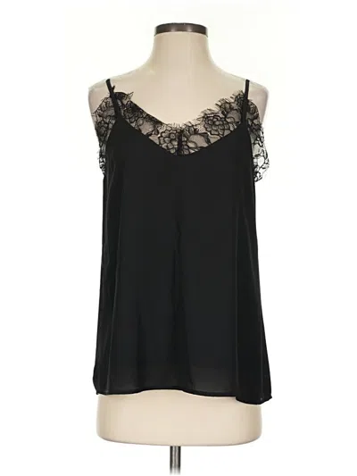 Pre-owned Assorted Brands Sleeveless Blouse In Black