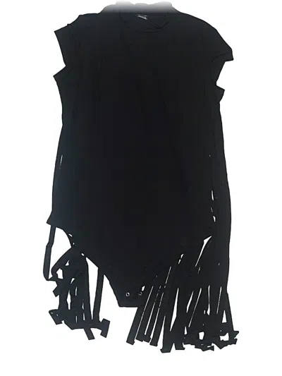 Pre-owned Assorted Brands Sleeveless Blouse In Black