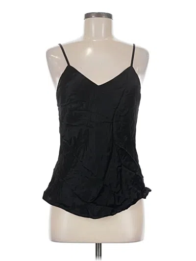 Pre-owned Assorted Brands Sleeveless Blouse In Black