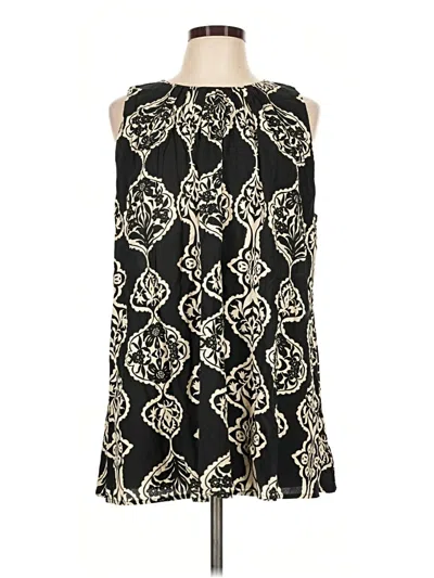 Assorted Brands Sleeveless Blouse In Black