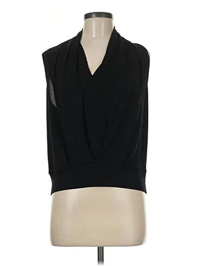 Pre-owned Assorted Brands Sleeveless Blouse In Black