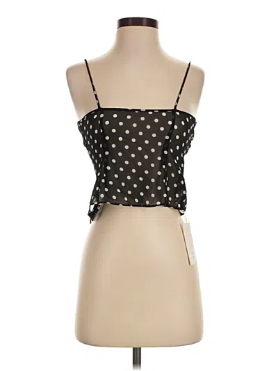 Assorted Brands Sleeveless Blouse In Black