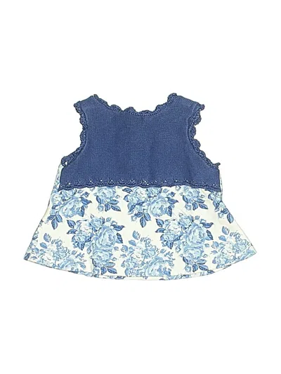 Pre-owned Assorted Brands Babies' Sleeveless Blouse In Blue