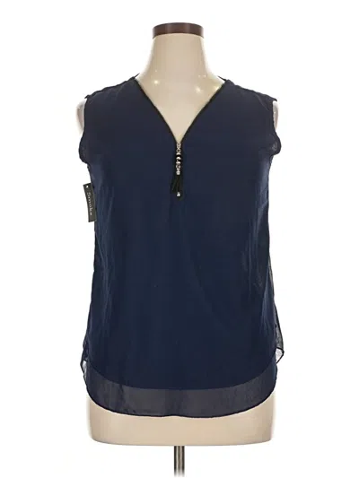 Assorted Brands Sleeveless Blouse In Blue