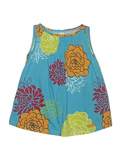 Pre-owned Assorted Brands Kids' Sleeveless Blouse In Blue