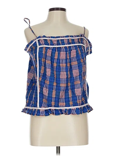 Assorted Brands Sleeveless Blouse In Blue