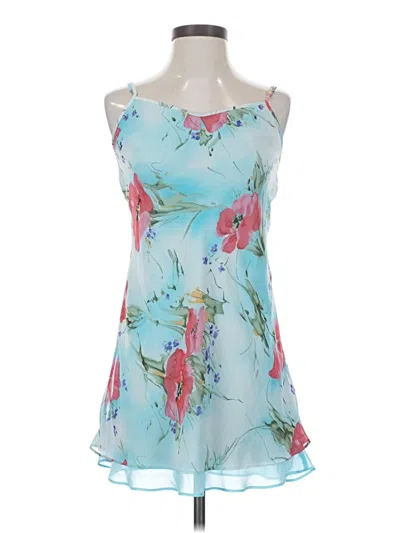 Pre-owned Assorted Brands Sleeveless Blouse In Blue