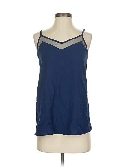 Pre-owned Assorted Brands Sleeveless Blouse In Blue