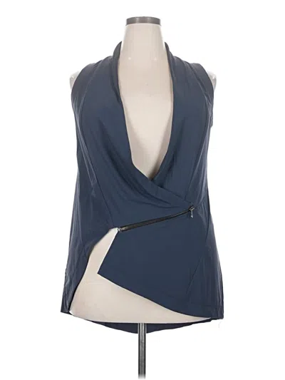 Pre-owned Assorted Brands Sleeveless Blouse In Blue