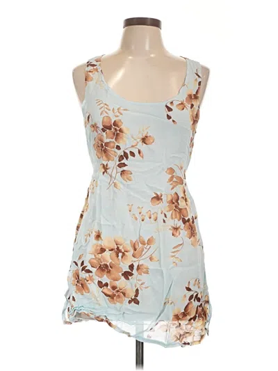 Pre-owned Assorted Brands Sleeveless Blouse In Blue