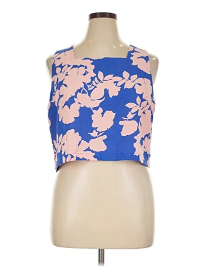 Assorted Brands Sleeveless Blouse In Blue